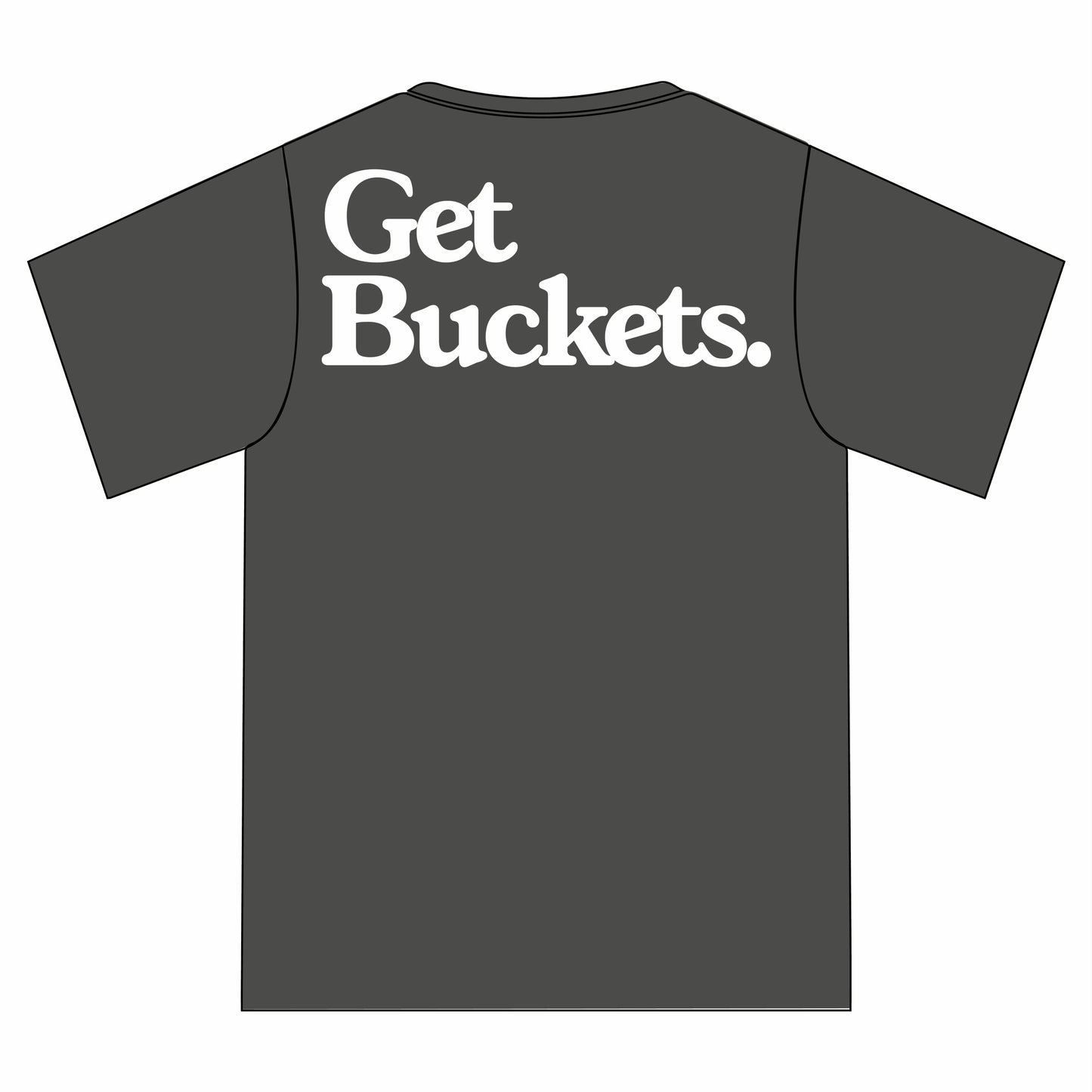 Gold Buckets tee - Pepper