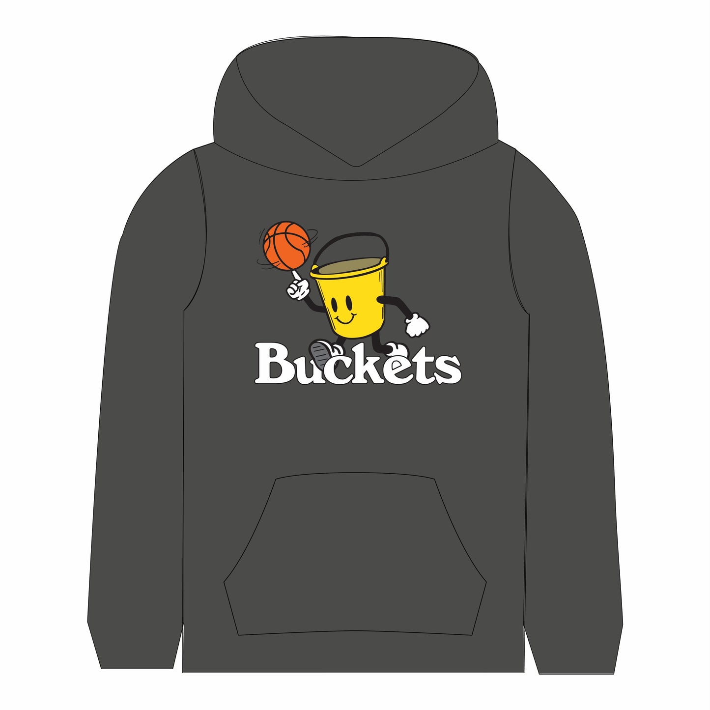 Gold Buckets Hoodie - Pepper